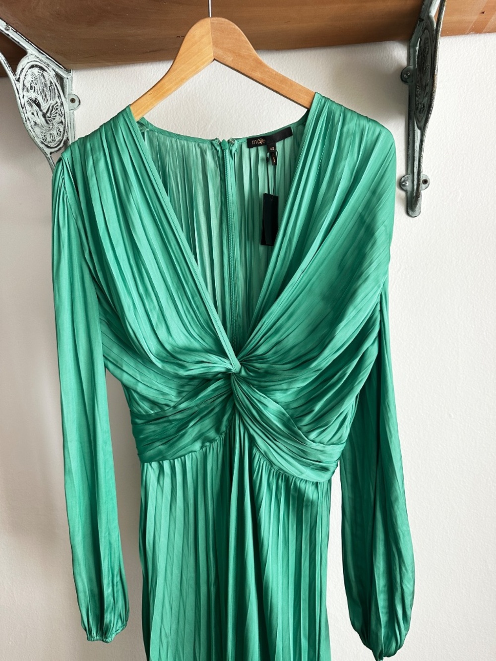 NWT Maje Emerald Green Dress - Picture 8 of 8